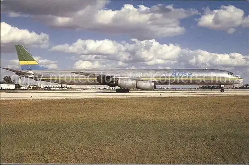 Flugzeuge Zivil Absa Douglas DC8 71F 45810 PP ABS  Kat. Airplanes Avions