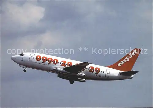 Flugzeuge Zivil Easy Jet B737 204 G BECG c n 21335 487 Kat. Airplanes Avions