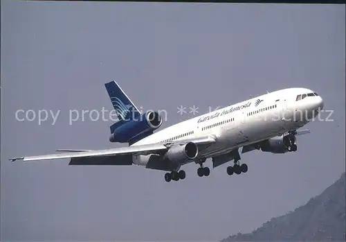 Flugzeuge Zivil Garuda Indonesia McDonnell DOuglas DC 10 30  Kat. Airplanes Avions