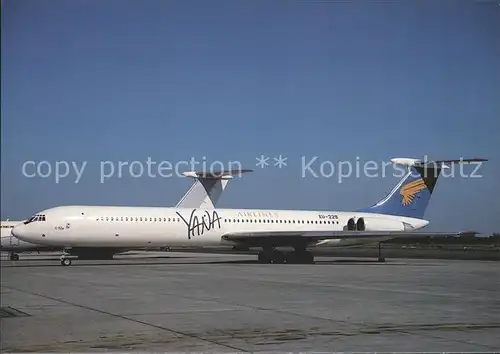 Flugzeuge Zivil JANA AIRLINES ILyushin IL 62 XU 229  Kat. Airplanes Avions