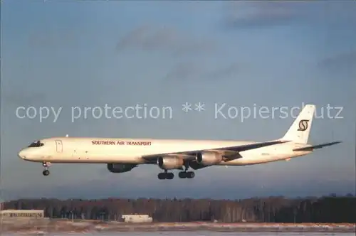 Flugzeuge Zivil DC 8 Southern Air Transport SVO Moskau Kat. Airplanes Avions