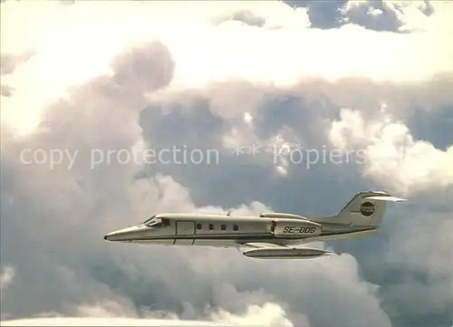 Flugzeuge Zivil Swedair Learjet 35A Kat. Airplanes Avions