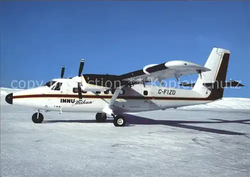 Flugzeuge Zivil INNU MIKAN DHC 6 C FIZD  Kat. Airplanes Avions