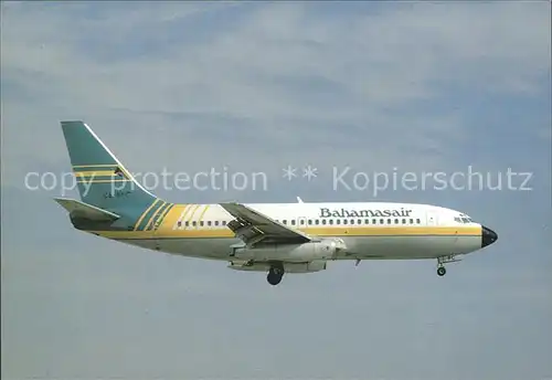 Flugzeuge Zivil Bahamasair Boeing 737 200 Kat. Airplanes Avions