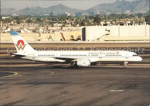 Flugzeuge Zivil Boeing 757 America West Kat. Airplanes Avions