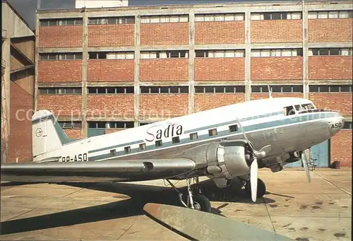 Flugzeuge Zivil Sadia Brasil DC 3 C 47B PP ASO 32785 S.Paulo CGH Kat. Airplanes Avions