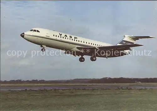 Flugzeuge Zivil BAC 1 11 422 EQ VASP PP SRT Courtesy Kat. Airplanes Avions