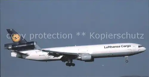 Lufthansa Cargo MD 11F D ALCG Cn 48799 639 Kat. Flug