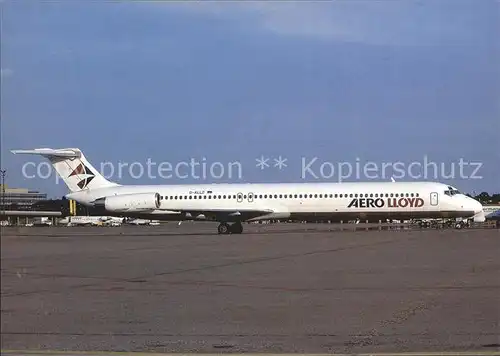 Flugzeuge Zivil Aero Lloyd MD 83 D ALLD c n 49402 Kat. Airplanes Avions