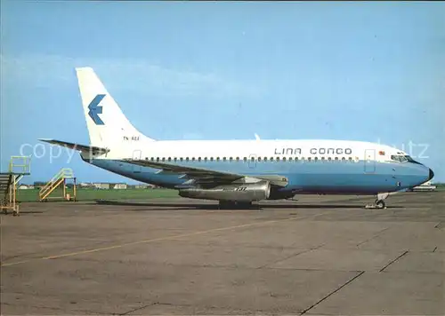 Flugzeuge Zivil Lina Congo Boeing 737 2Q5C Kat. Airplanes Avions