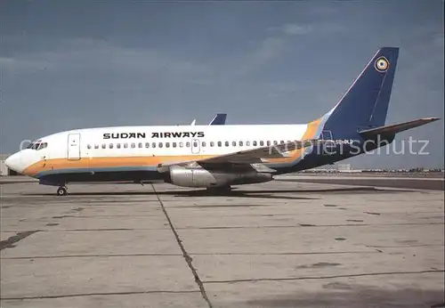 Flugzeuge Zivil Sudan Airways Boeing 737 200 SE DLD Kat. Airplanes Avions