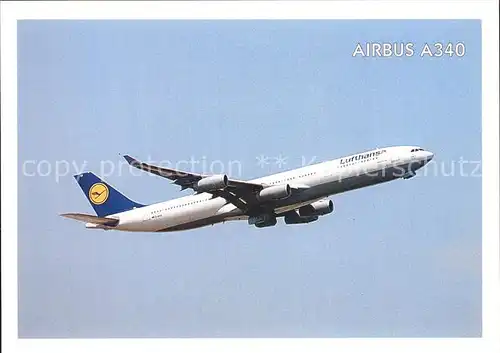 Lufthansa Airbus A340 Kat. Flug
