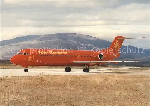 Flugzeuge Zivil Palair Macedonian Fokker 100 c n 11309 Kat. Airplanes Avions