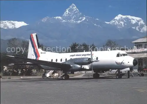 Flugzeuge Zivil Nepal Airlines BAe HS 748 253 Srs. 2A 9N AAV cn 1672 Kat. Airplanes Avions