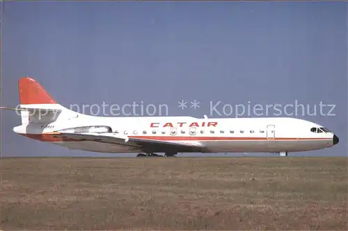 Flugzeuge Zivil Catair Caravelle VIR F BRGX C N 234 Kat. Airplanes Avions