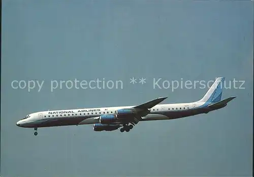 Flugzeuge Zivil National Airlines Douglas DC8 71  Kat. Airplanes Avions