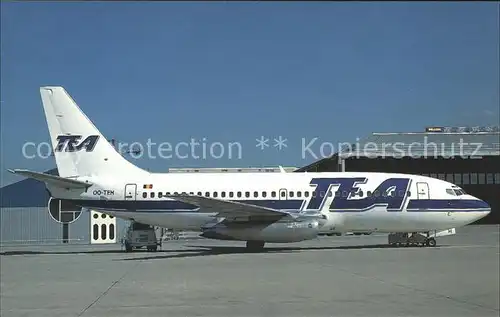 Flugzeuge Zivil TEA Boeing 737 2M8 OO TEH Kat. Airplanes Avions