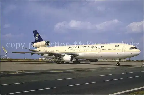 Flugzeuge Zivil Saudia MD 11 HZ HMB  Kat. Airplanes Avions