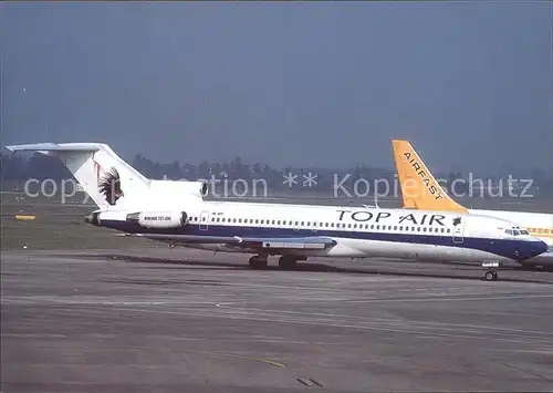 Flugzeuge Zivil Top Air B 727 200 PK BPT  Kat. Airplanes Avions