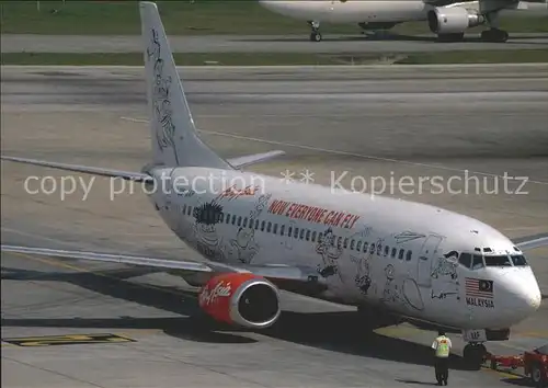 Flugzeuge Zivil Air Asia 9M AAP Cn 23367 1180 Boeing 737 8K5  Kat. Airplanes Avions