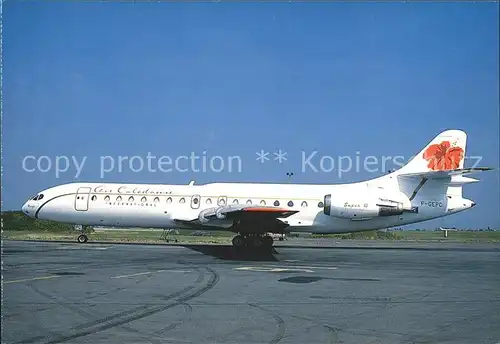 Flugzeuge Zivil Air Caledonie Caravelle Super 10 B F GEPC  Kat. Airplanes Avions