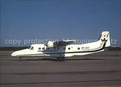 Flugzeuge Zivil Holmstroem Air Dornier 228 200 SE IKY Kat. Airplanes Avions