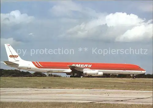 Flugzeuge Zivil Emery Worldwide McDonnell Douglas DC 8 63CF N865F Kat. Airplanes Avions