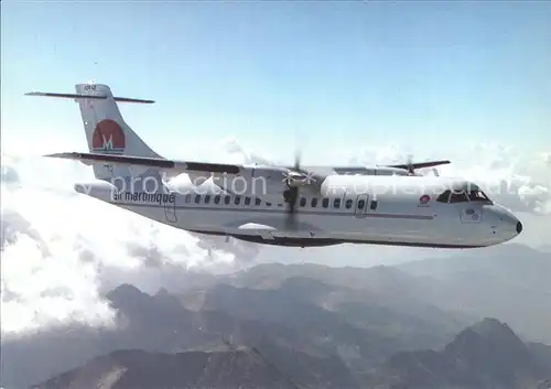 Flugzeuge Zivil Air Martinique ATR 42  Kat. Airplanes Avions