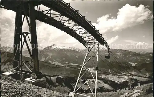 Seilbahn Kanzelwand Riezlern Kleinwalsertal Hoch Ifen Gottesackerplateau Kat. Bahnen