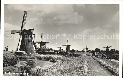 Windmuehle Holland  Kat. Gebaeude und Architektur