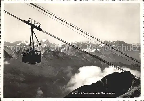 Seilbahn Saentis Glarneralpen Kat. Bahnen