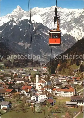 Seilbahn Montafoner Hochjochbahn Schruns Zimba Vandanser Wand  Kat. Bahnen