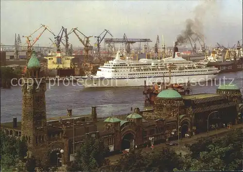 Faehre MS Royal Viking Star Hamburg St. Pauli Landungsbruecken Kat. Schiffe