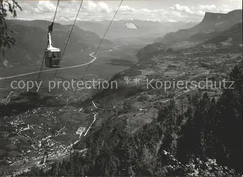 Seilbahn Vigiljoch Funivia S. Vigilio Merano  Kat. Bahnen