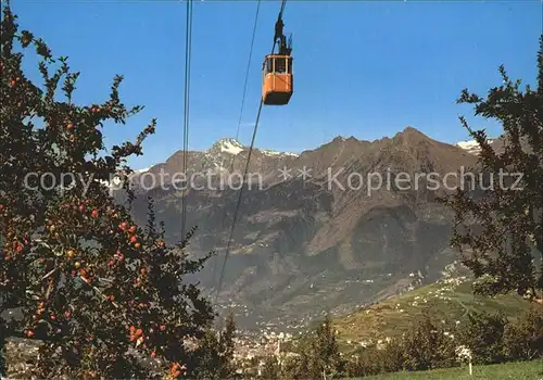 Seilbahn Hafling Meran Texelgruppe Merano Funivia Avelengo Gruppo Tessa  Kat. Bahnen