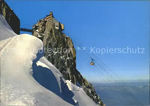 Seilbahn Teleferique du Monde Chamonix Mont Blanc Aiguille du Midi  Kat. Bahnen