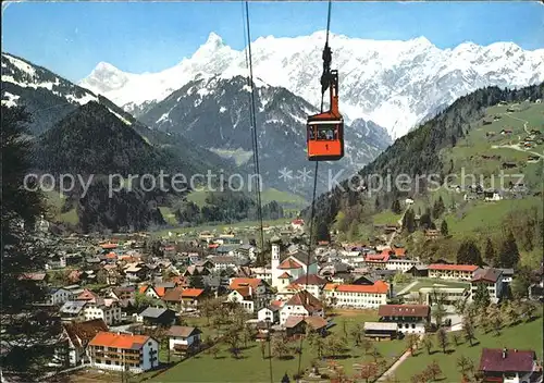 Seilbahn Montafoner Hochjochbahn Schruns Zimba Vandanser Wand  Kat. Bahnen