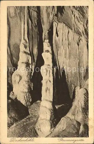 Hoehlen Caves Grottes Dechenhoehle Gnomengrotte  Kat. Berge