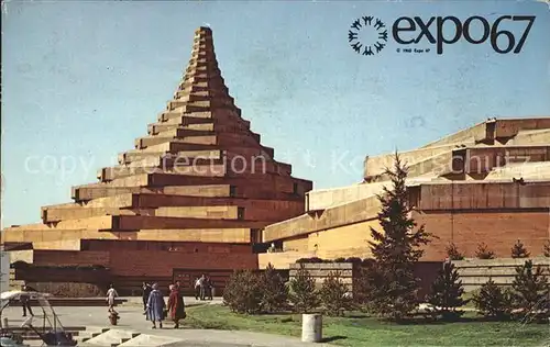 Expositions Expo67 Pavillons Homme dans la Cite Homme et la Sante Kat. Expositions