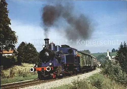 Lokomotive Tegernseebahn Nr. 7 Gmunder Berg  Kat. Eisenbahn