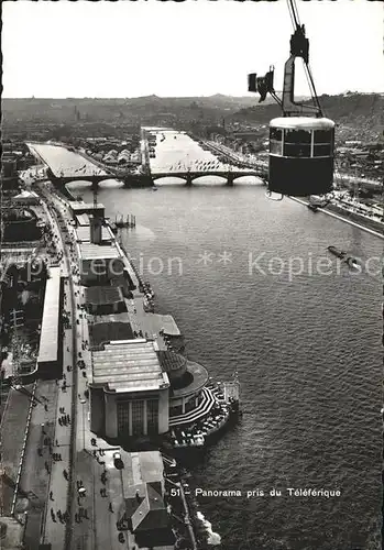 Exposition Internationale Liege 1939 Panorama pris du Teleferique 