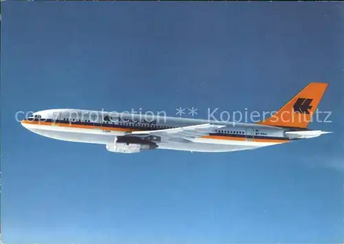 Flugzeuge Zivil Hapag Lloyd Airbus A 300 B4  Kat. Airplanes Avions