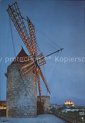 Windmuehle Molino del Jonquet Mallorca Palma Kat. Gebaeude und Architektur