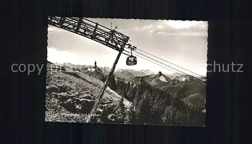 Seilbahn Wallberg Kircherl  Kat. Bahnen