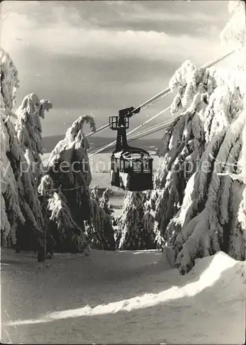 Seilbahn Fichtelberg Oberwiesenthal Kat. Bahnen