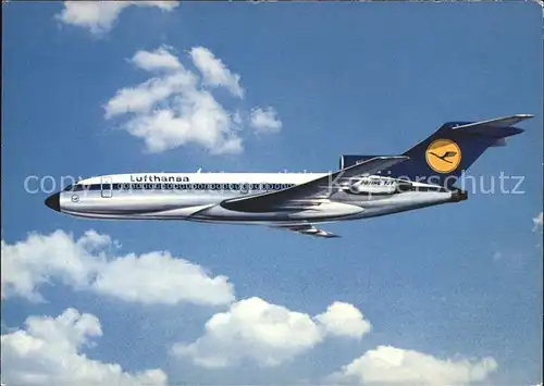 Lufthansa Boeing 727 Europa Jet Kat. Flug