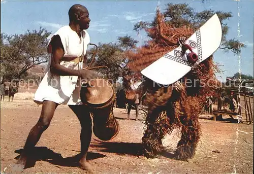 Tanz Taenzer Afrika Masques et danseurs / Tanz /