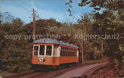 Strassenbahn No. 357 Branford Trolley Museum East Haven Connecticut Kat. Strassenbahn