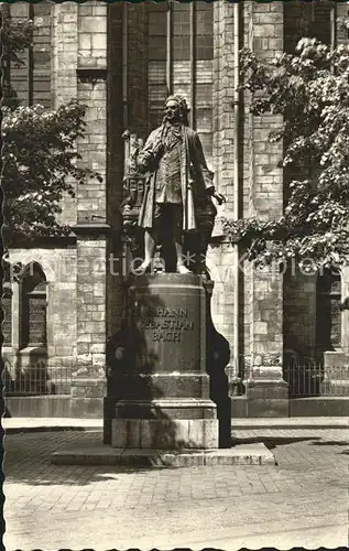 Bach Johann Sebastian Denkmal Leipzig Kat. Komponist