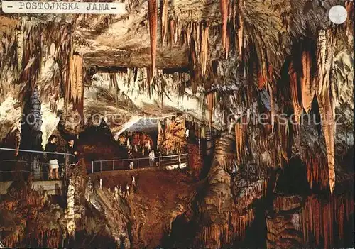 Hoehlen Caves Grottes Postojnska Jama  Kat. Berge